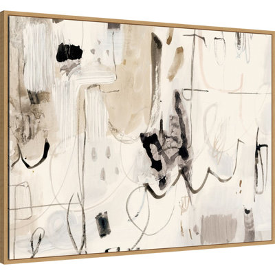 Net Neutral II by Victoria Barnes Framed Canvas Wall Art Print