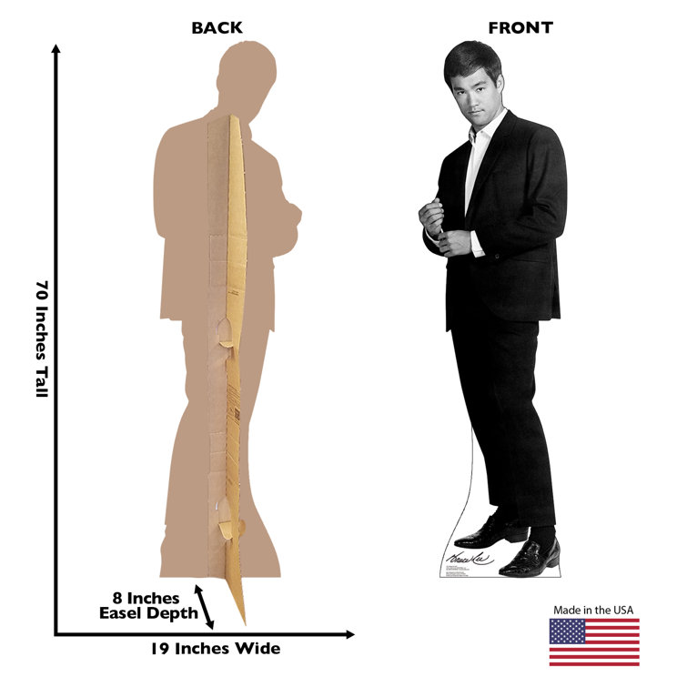Bruce Lee Suit Life-Size Cardboard Standup