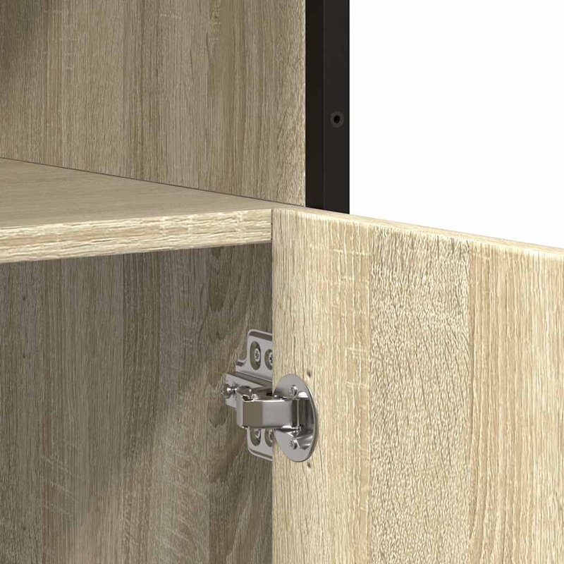 Sideboard 100X35x76 Cm Engineered Wood, Sonoma Oak