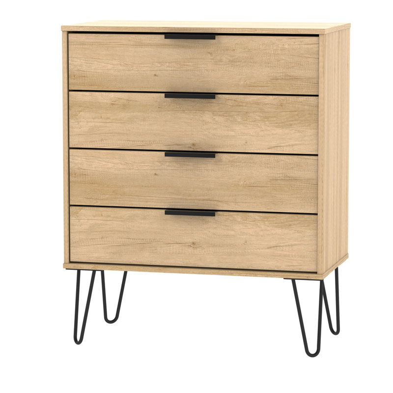Fully Assembled Berryhill 4 Drawer Chest