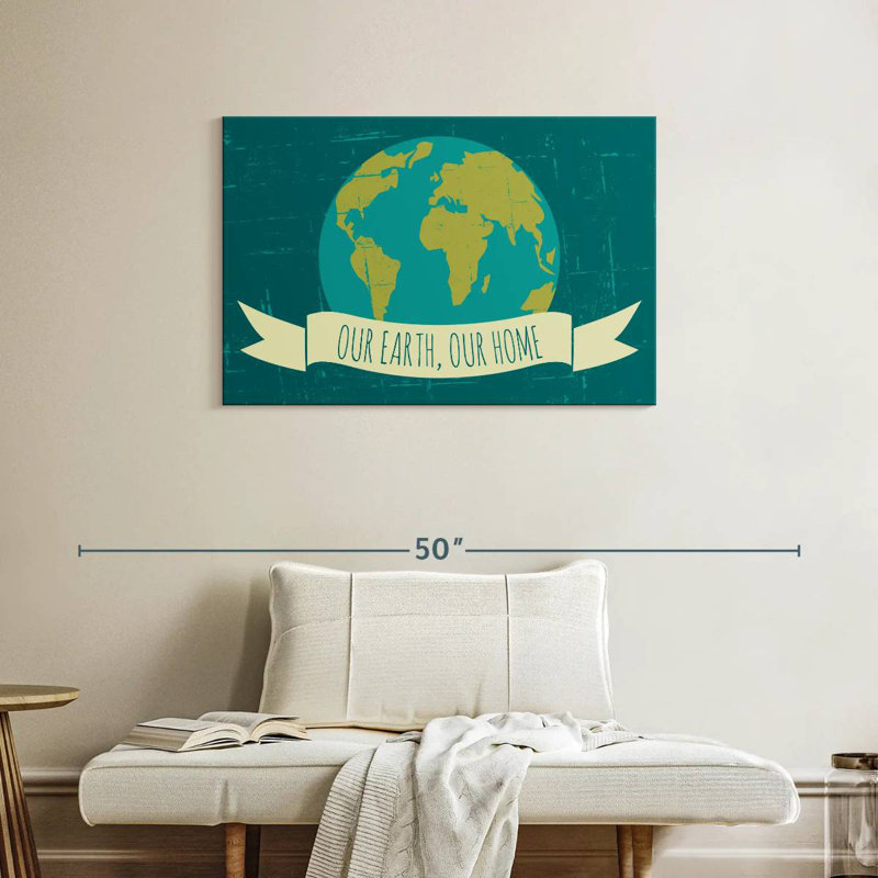 Our Earth Our Home, H 24 po x l 36 po