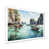 White Single Picture Framed