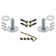 Craftsman Plate with Decorative Keyhole and Double Dummy with Parlour Lever