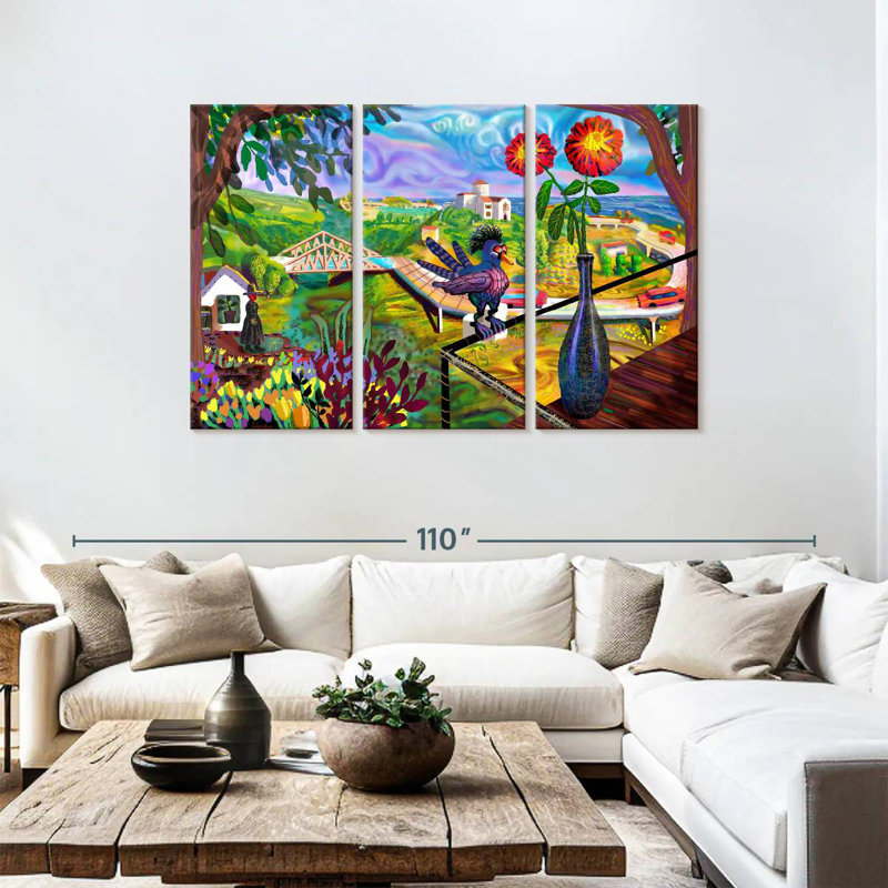 Gillard Zipolite, 48" H x 74" W