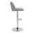Swivel Upholstered Adjustable Height Counter Stool with Metal Frame-92718800
