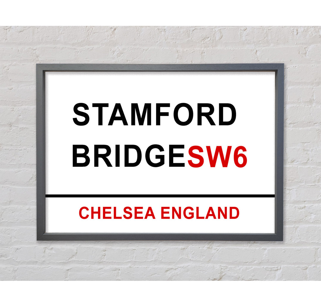 Stamford Bridge Schilder - Drucken