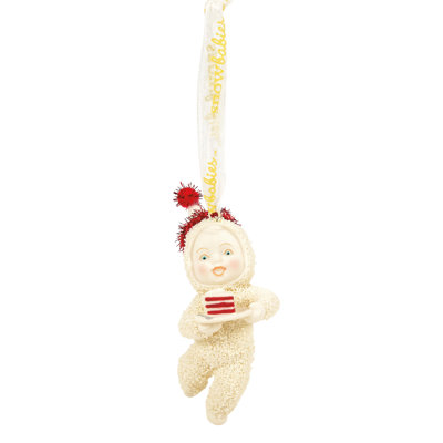 Snowbabies Celebrations Sweet as Cake Anniversary Ornament 2.44 Inch