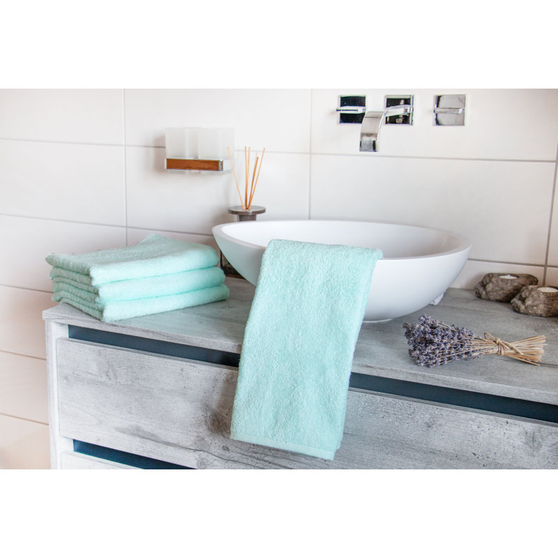 Midweight Hand Towel, Mint