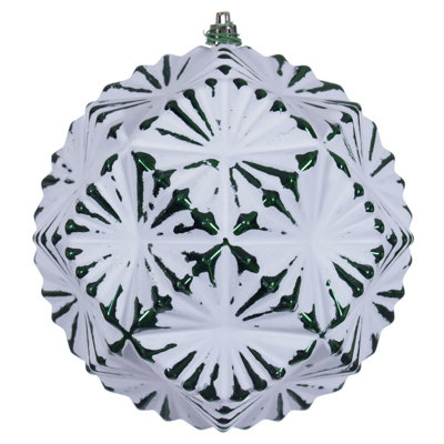 Ensemble d'ornement Etch Prism White Brush.