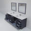 Ensemble de meuble-lavabo double, ensemble de robinet et miroirs 34 po l 84 po x P 22 po Jacques-113025139-66637750