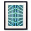 Staring Out My Blue Window Print-67994286
