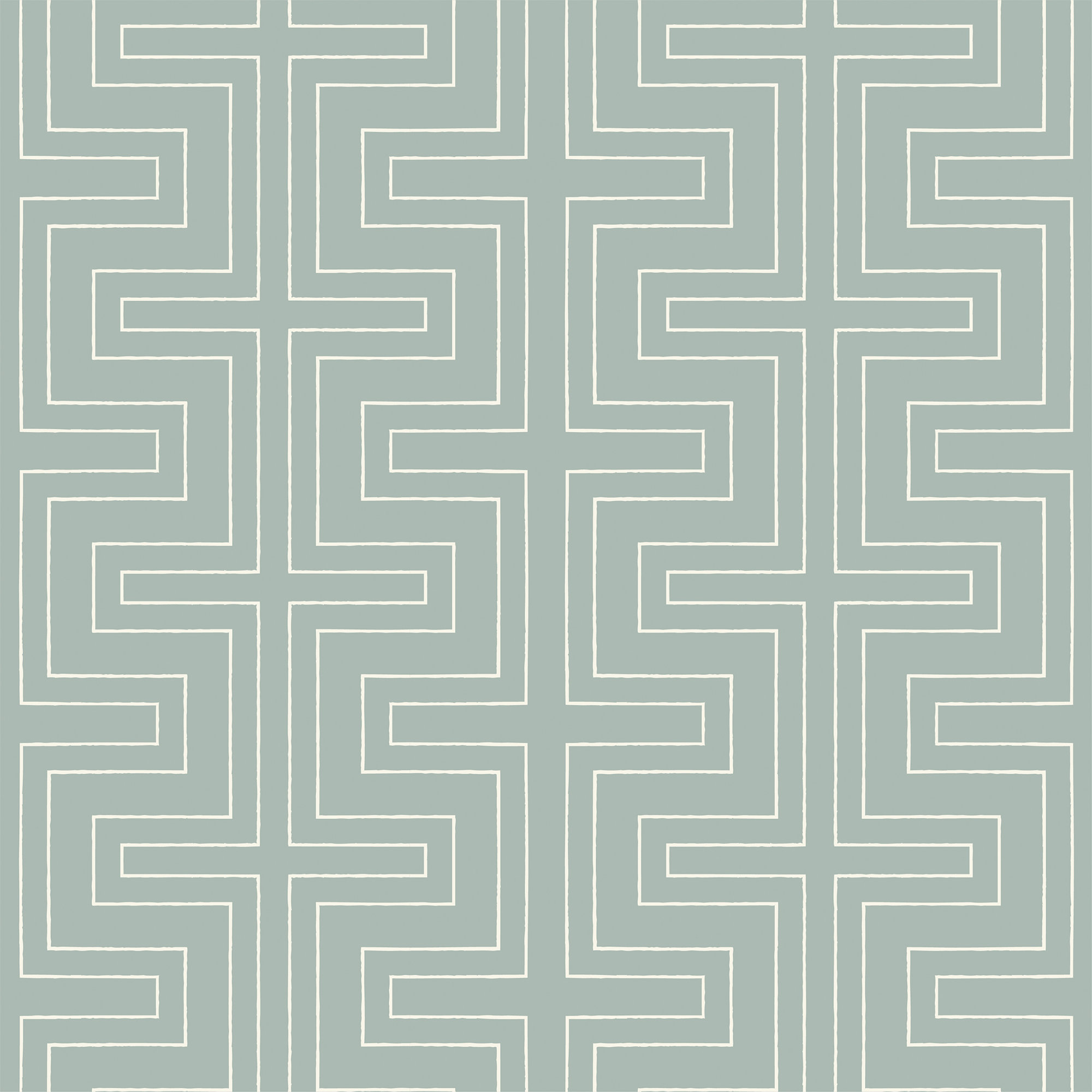 Halsted Modern Geometric Peel & Stick Wallpaper, Self-adhesive, Lake Shore Blue