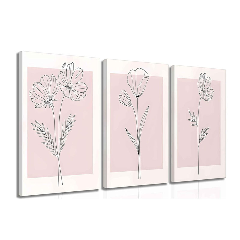 3 Piece Wrapped Canvas Print