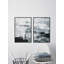 «Black and White Smudges» par Parvez Taj, ensemble de 2 reproductions sur toiles flottantes-1520695080