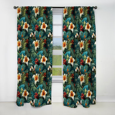 Motif tropical Rainforest Radiance