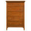 Commode Hammond G5460-CH avec placages en bois véritable et tiroirs à queue d'aronde durables pour un rangement amélioré et un attrait esthétique