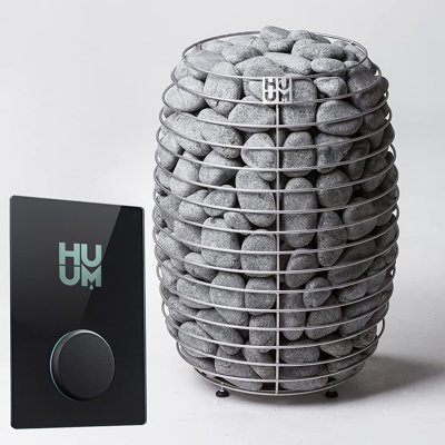 HUUM Hive 15 Kw Sauna Heater with UKU WiFi Control, (Sauna Stones Included )