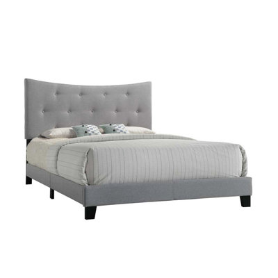 Bed With Tufted Headboard