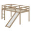 Structure de lit simple avec glissade Loft-107225025