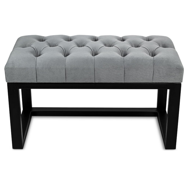 Elijames Velvet Upholstered Bench, H40 x W120 x D30cm