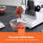Geepas 1400W Electric Meat Grinder, 3 Different Cutting Plates, Reverse Function