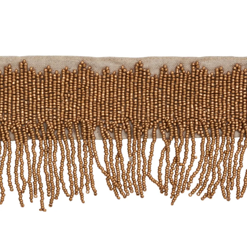 Starling Beaded Fringe, Gold