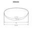 Murano 16.12'' L Bathroom Sink-201576310