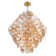 Sue-Anne 27 light Chandelier in Plated brass