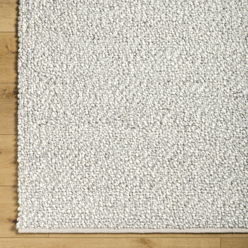 Super Pebble Area Rug in Ivory, Rectangle 2' x 3'