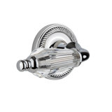 Rope Rosette Privacy (Bed & Bath) with Parlour Lever