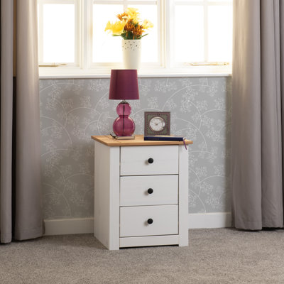 Amary 46.5cm W Solid Wood Bedside Table