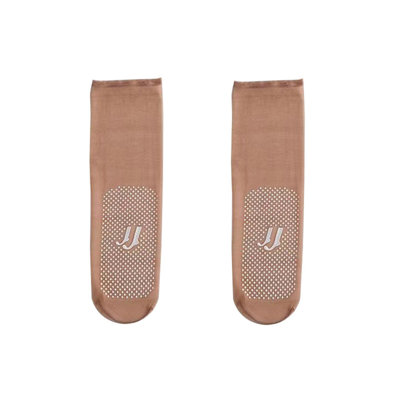 2023 Anti-slip Gel Velvet Crystal Stockings Female Socks Wear Breathable Super-thin Short Gel Tube Socks