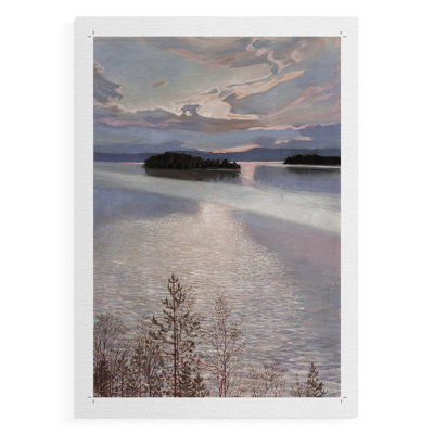 Vintage Landscape CLXXXI -Canvas Print Only - NOT FRAMED