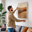 Layered Earth Tones Abstract - Wrapped Canvas-1230756824-1230756829