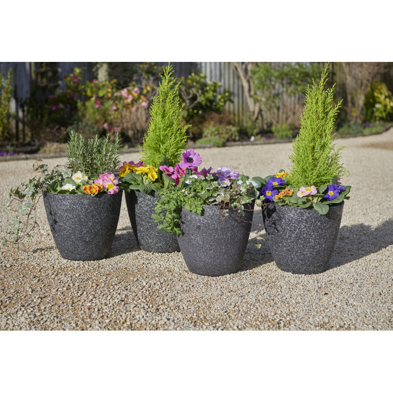 Nyelli Granite Effect Plant Pots