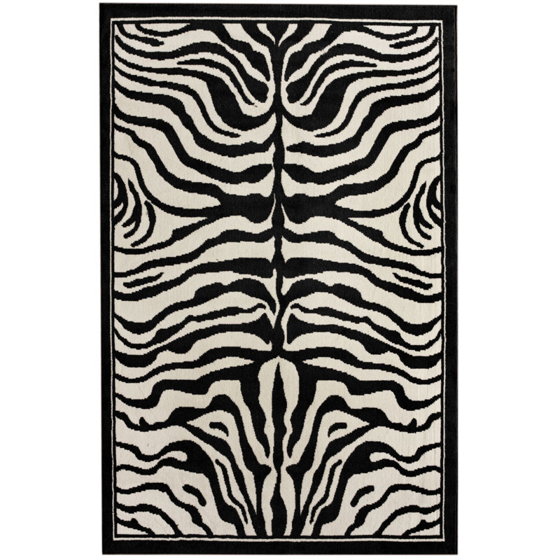 Animal Print Indoor Rug, Rectangle 3'10" x 5'7"
