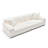 Upholstered 110.28 " Teddy and Boucle Sofa