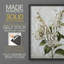 Série FLORAL CCLIX - reproduction encadrée de qualité supérieure - prête à être accrochée - aucun clou requis-1566926507-1566926505