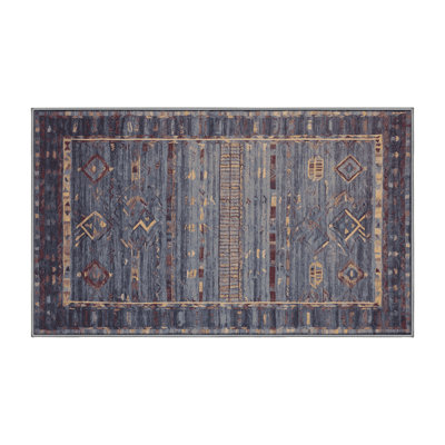 Silky Soft Plush Purple Area Rug