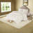 Tufted Cotton Chenille Bedding Sets King, Boho Medallion For Home