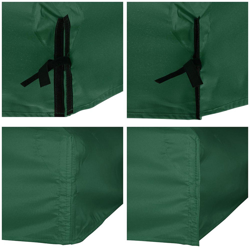 Green Polyester Outdoor Gazebo Replacement Canopy Cover