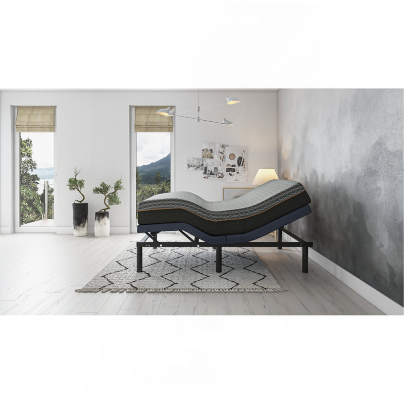 Adjustable Bed Base With Head And Foot Position Adjustments, King