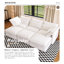 Grand canapé modulaire double en forme de U moderne à double couche
