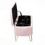 Banc rembourré en fausse fourrure-1853570153