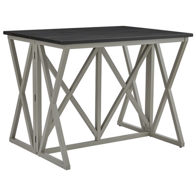 Katy-Leigh Extendable Solid Wood Top Dining Table
