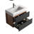 Bathroom Vanity with Engineered Quartz Sink-1628615182