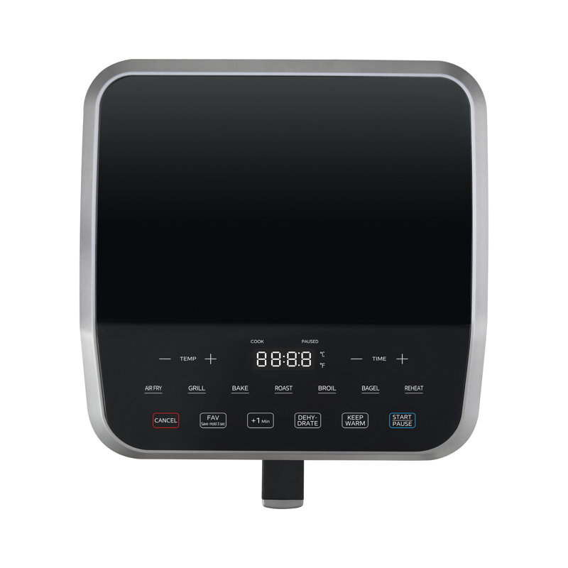 Friteuse à air numérique 7 pintes, noir, H 13,5 po x l 10,67 po x P 13,54 po