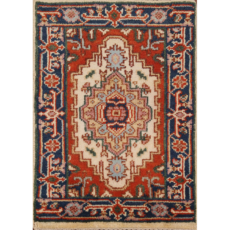Tapis traditionnel indien en laine 2 x 3