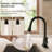 Vintage-Inspired Dual Function Pull-Down Kitchen Faucet , Single Handle Sink Faucet with Sprayer-120793565