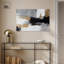 Toile dorée sur gris, art moderne noir et blanc par Art Remedy-104433921-104433930